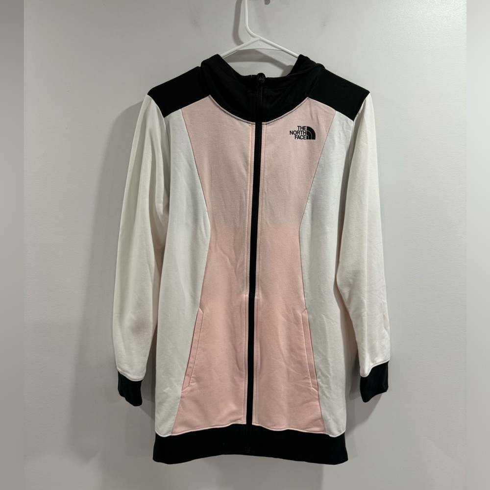 The North Face Women Colorblock Tunic Zip Up Jacket Size‎ Small